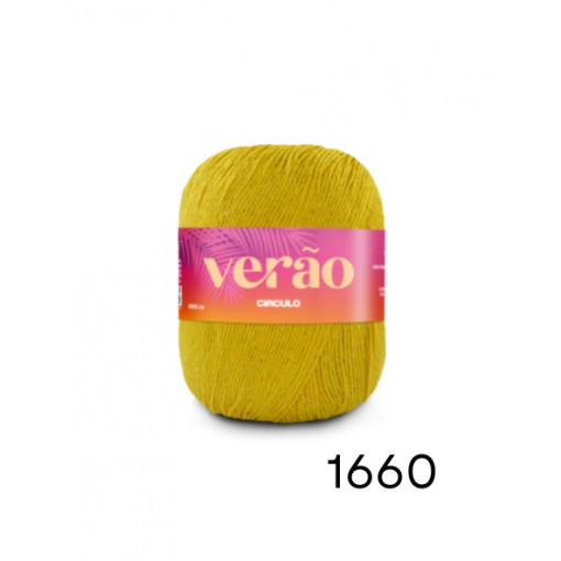 Linha Verão 150g 1660 Amarelo Circulo