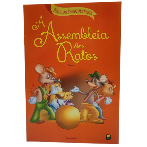 Histórias Infantis: Assembleia dos Ratos Fábulas Inesquecíveis – Todo livro