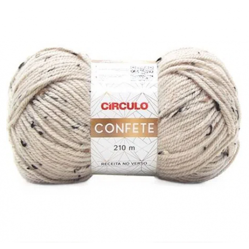 Lã Confete 100g Cor 7469 Circulo