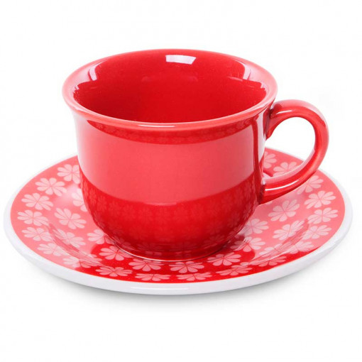 Jogo de xícaras de chá floreal são luís oxford