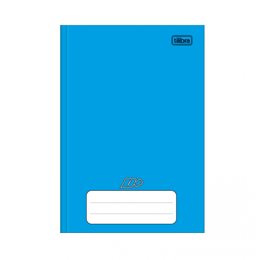 Caderno Brochura 1/4 D+ Azul 48 folhas R.116661 - Tilibra