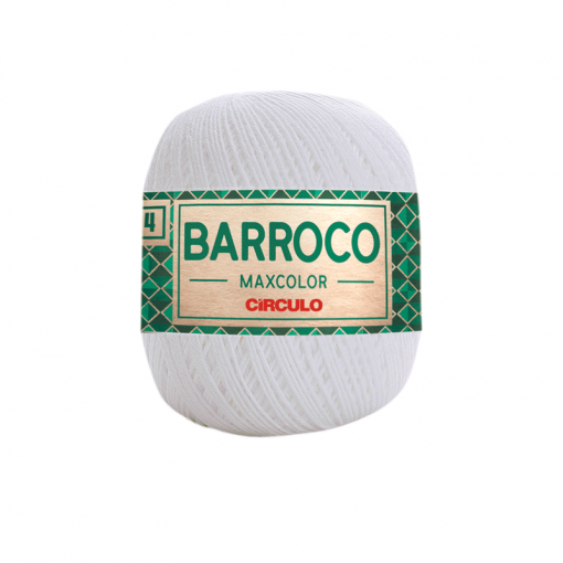 Barroco Maxcolor 4/4 200g Cor Branco 8001 Círculo 