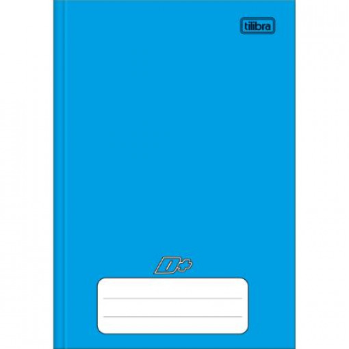 Caderno Brochura 1/4 D+ Azul 96 Folhas-Tilibra