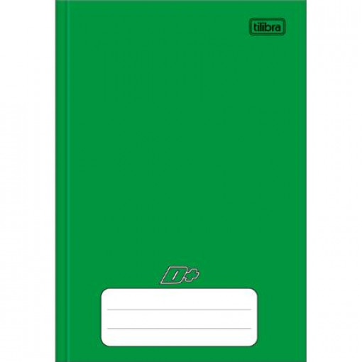 Caderno Brochura 1/4 D+ Verde 96 Folhas-Tilibra