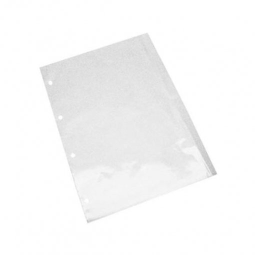 Envelope Extra Médio A4 Plástico 0,06 Transparente com 4 furos DAC