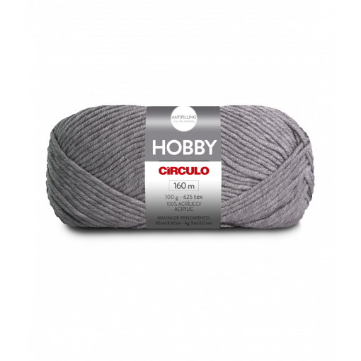 Fio Hobby 100g 8473 Aluminio Circulo