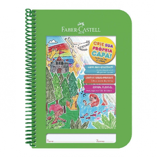 Caderno Criativo Verde - Faber Castell