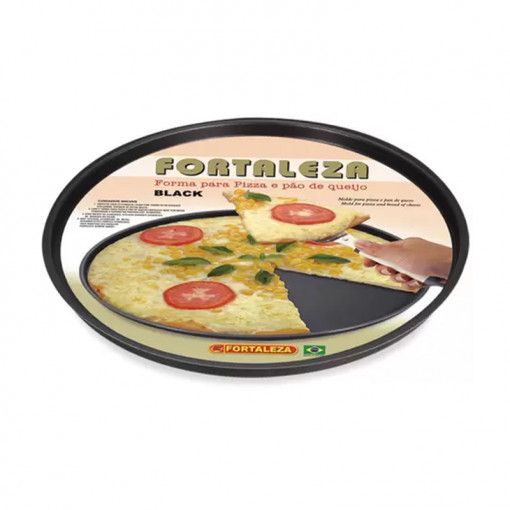 Forma Para Pizza Antiaderente 35cm R.740035 Fortaleza