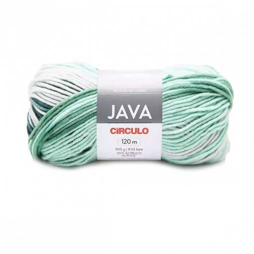 Lã Java 100g Cor 9038 Aroma Círculo