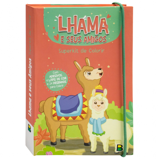 Super kit de Colorir: Lhama e seus Amigos R.1157116 – Todolivro