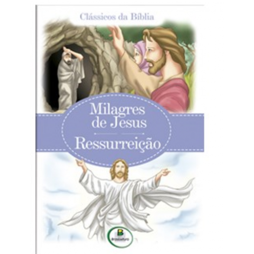 Livro Histórias Bíblicas: Milagres de Jesus Ressurreição R.1085042 – TODO LIVRO