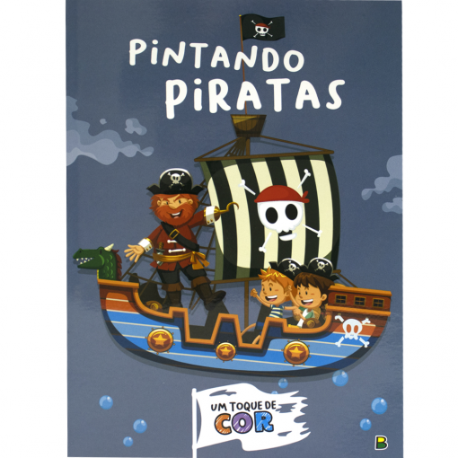 Livro colorir: Piratas um toque de cor R. 1162420 – Todo Livro