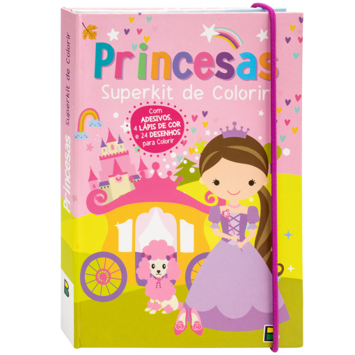 Super kit de Colorir: Princesas R.1164350 – Todolivro