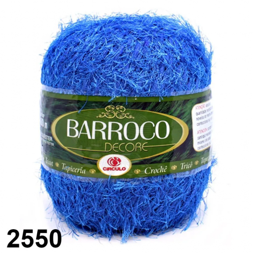 Barbante Barroco Decore 4/6 Cor 2550 Azul – CIRCULO