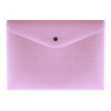 Envelope com Botão A4 Serena Rosa Pastel Dello - 1