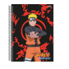 Caderno Universitário Espiral 1x1 Naruto 80 Folhas R.233316 São Domingos - 1