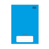 Caderno Brochura 1/4 D+ Azul 48 folhas R.116661 - Tilibra - 1