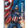 Caderno Universitário Espiral 10x1 Avengers 160 Folhas Tilibra Sortido - 1