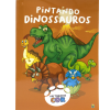 Livro colorir: Dinossauros um toque de cor R.1162403 – Todo Livro - 1