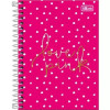 Caderno Universitário Espiral 10x1 Love Pink 160 folhas Tilibra Sortido - 1