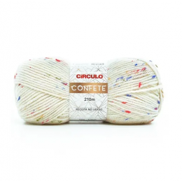 Lã Confete 100g Círculo