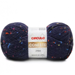 Lã Confete 100g Círculo