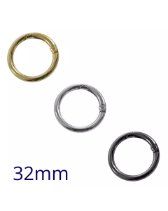 Argola Articulada Circulo 32mm - 01 Unidades


 Argola Articulada da Círculo traz ainda mais possibilidades para os projetos artesanais!

Ideal para chaveiros, alças de bolsas e o que mais a imaginação pedir, o acessório está disponível em três taman