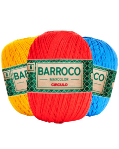 Barbante Barroco Maxcolor 4/6 400g Círculo 1
