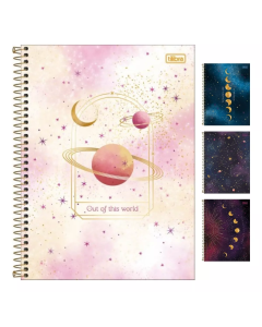 Caderno Universitário Espiral 1x1 Magic 80 Folhas Tilibra