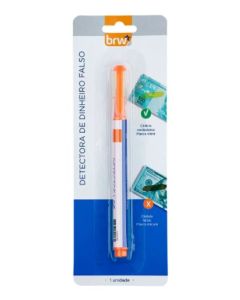 KIT 3 Canetas Para Identificar Notas Dinheiro Falsas BRW