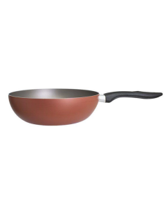 Frigideira Wok 28cm Ebony Terracota Brinox