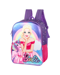 Mochila de Costa Barbie Violeta Luxcel