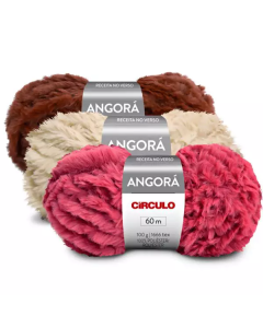 Fio Angor&aacute; 100g  Circulo