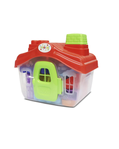 Conte&uacute;do: Casinha did&aacute;tico&nbsp;

Cont&eacute;m: 1 casinha de 34 pe&ccedil;as

-1 Casinha

-1 Telhado

-1 Chamin&eacute;

-31 Blocos para montar

&nbsp;

Idade:+6 meses

Composi&ccedil;&atilde;o: Pl&aacute;stico

Marca:&nbsp;Maral

&nbsp;

Seguran&ccedil;a:

INNAC- OCP- 0061

INEMTRO &ndash; Registro &ndash; 