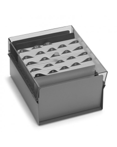 Fichário Para Fichas 3X5 Cristal R.9113 Acrimet