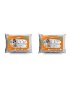 Kit Travesseiro Blizz Conforto Salehtex 2 pe&ccedil;as - Cinza Claro 1