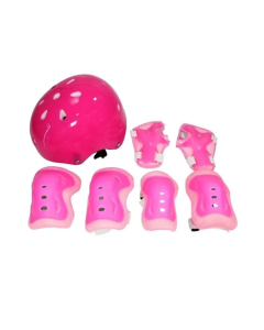 INFORMAÇÕES:

 

Conteúdo: Kit Segurança Infantil Rosa

Contém: Kit de Segurança 7 Peças

1 Capacete

1 Par de joelheiras

1 Par de cotoveleiras

1 Par Munhequeira

Idade: + 4 Anos

Cor: Rosa

Gênero: Menina

Segurança - Selo INMETRO