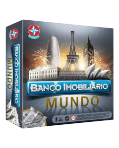 Jogo Banco Imobiliário Mundo R.1201602800053 - Estrela