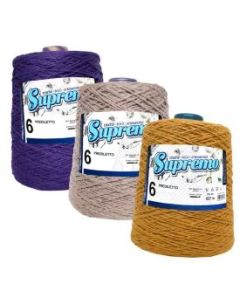 Barbante Fio Supremo 600g Numero 6 Prediletto cores