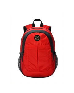 Conteudo da Embalagem: 01 Mochila 

Material: - Confeccionada em 100% Poliéster; - Compartimento principal para transportar cadernos, livros e agendas;- Costas e Alças acolchoadas e com regulagem;- Alça de mão na parte superior;- Bolso frontal para pequ